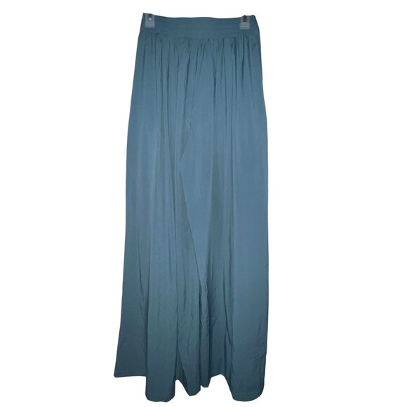 Halara Breezeful High Waisted Pants Sz Small Pocket Wide Leg Flowy MIneral Blue - Picture 16 of 16